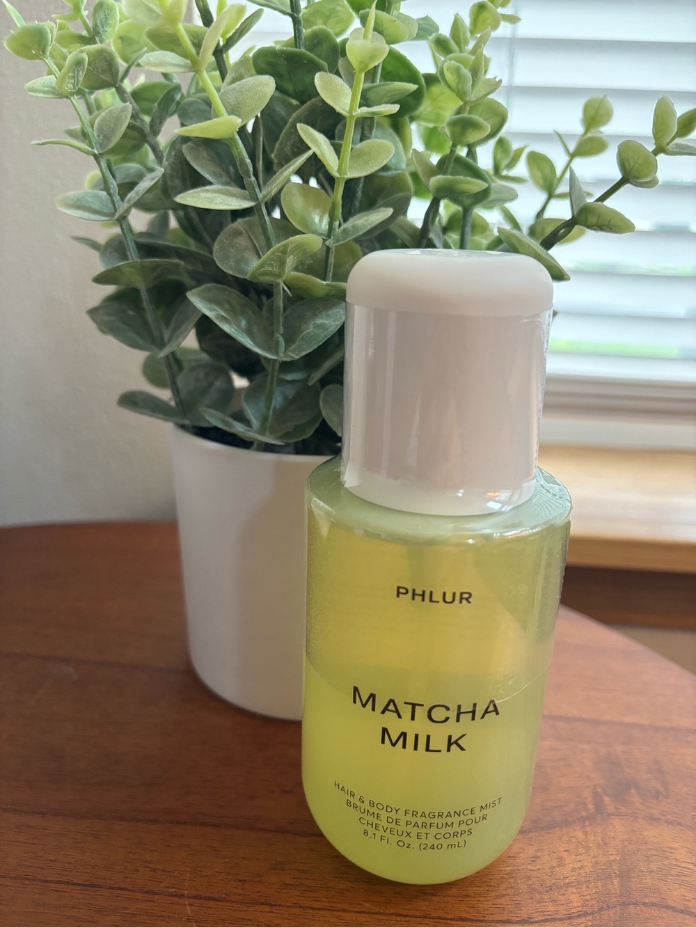 Phlur Matcha Milk Hair & Body Fragrance Mist